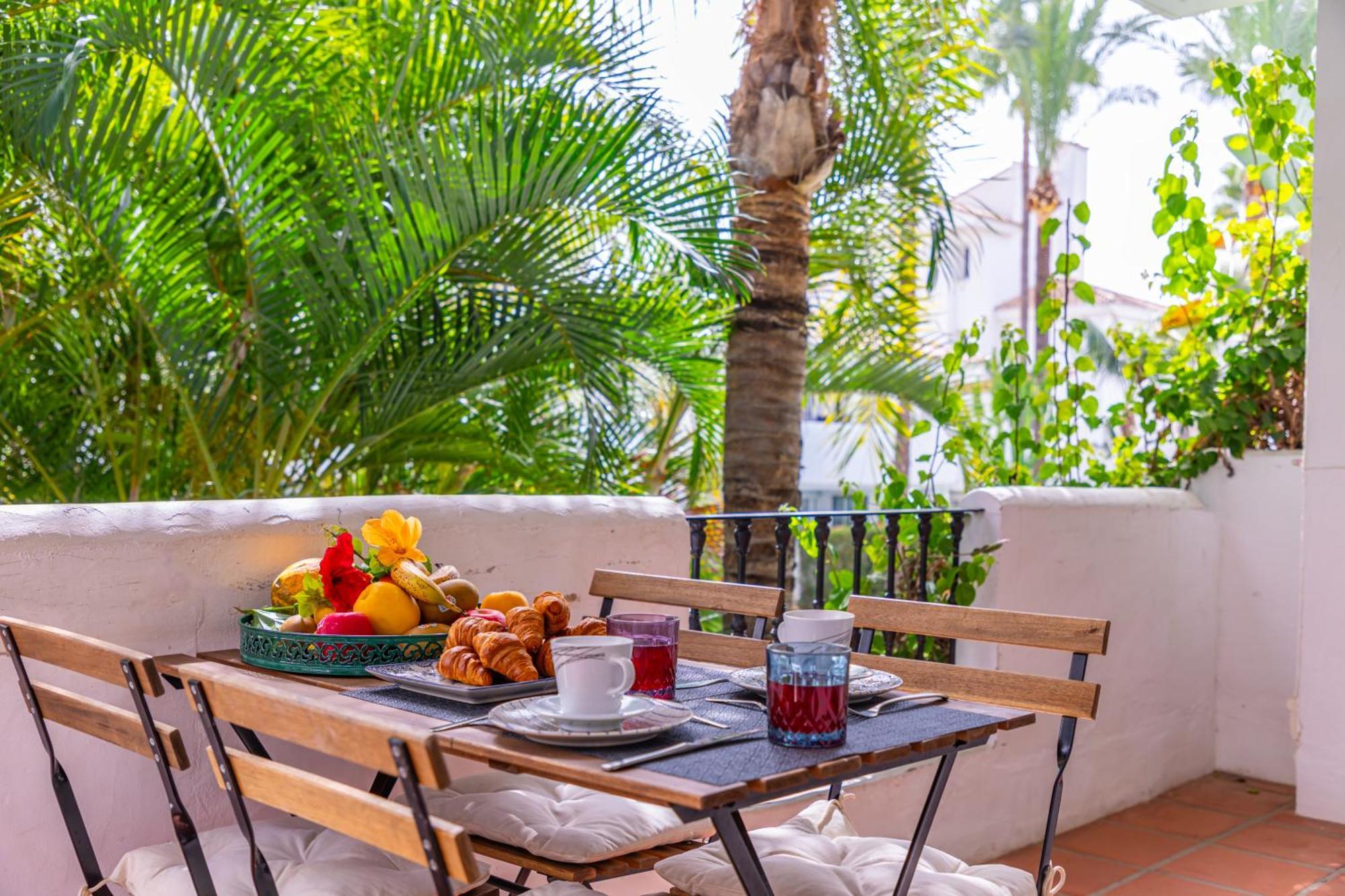 Ab - Design Penthouse - Puerto Banus - Golden Mile - Pool And Tropical Garden View Appartamento Marbella