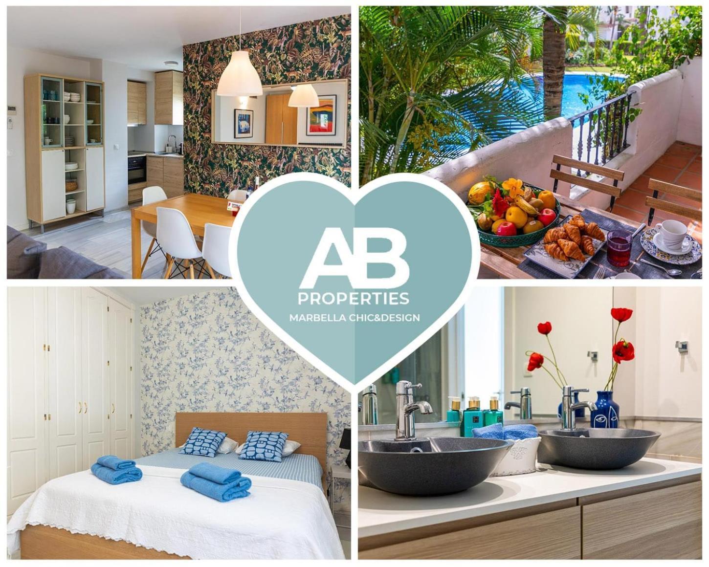 Apartment Ab Properties: Design Penthouse With Pool View In Marbella's Golden Mile